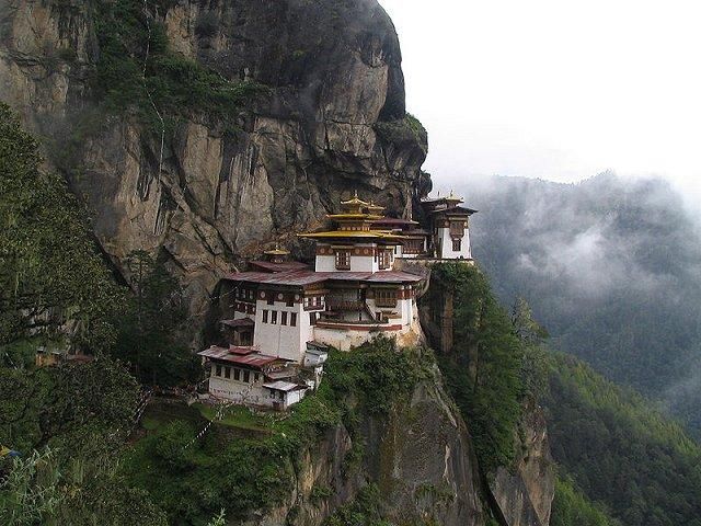 Taktsang Monastery (Tiger's Nest) in Bhutan.